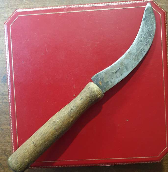 ANTIQUE PRUNING KNIFE. 250mm LONG