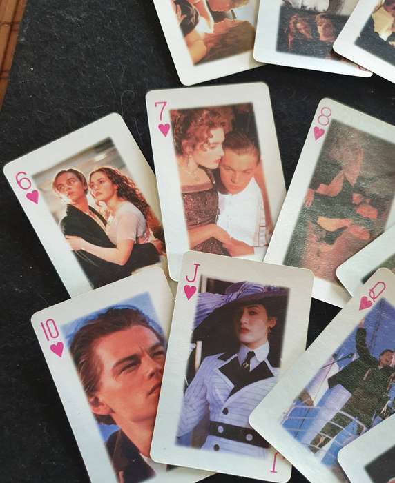1997 TITANIC PLAYING CARDS. FULL DECK WITH JOKERS.