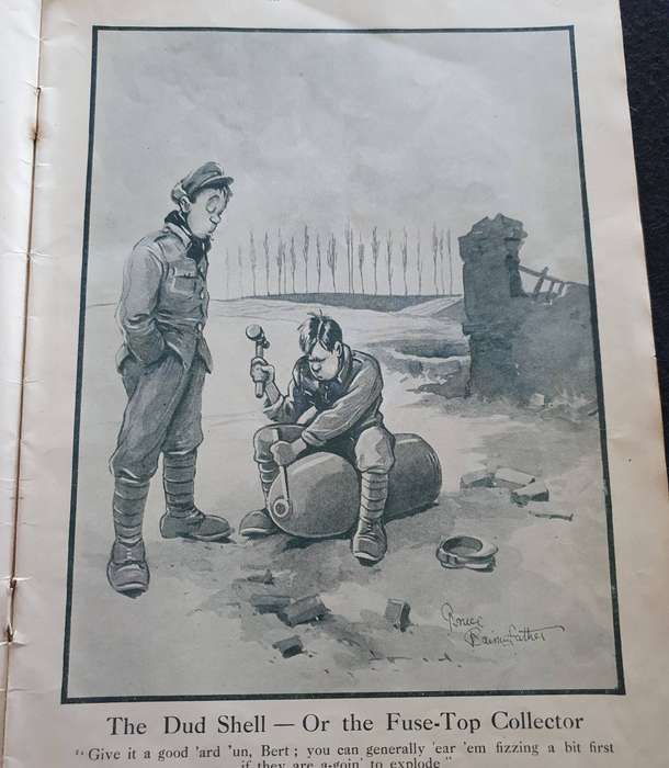 WW 1 - 1916/17 MORE FRAGMENTS FROM FRANCE. COLLECTION OF CARTOONS. CAPT. B. BAIRNSFATHER. A4 SIZE.