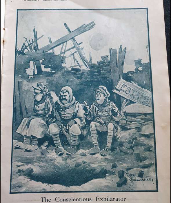 WW 1 - 1916/17 MORE FRAGMENTS FROM FRANCE. COLLECTION OF CARTOONS. CAPT. B. BAIRNSFATHER. A4 SIZE.