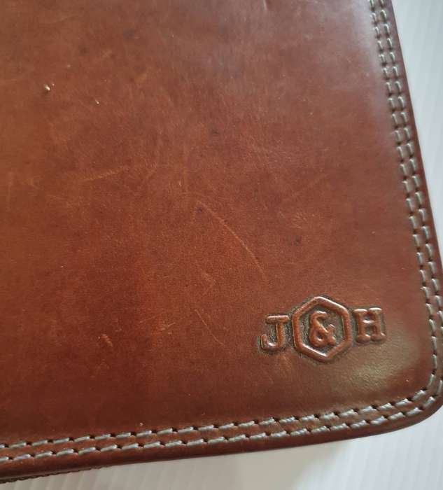 ORIGINAL Jekyll & Hide Oxford Travel Wallet Brown . AS NEW. NEVER BEEN USED.