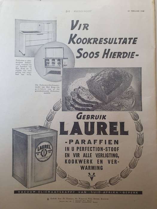 23 FEB. 1940.  DIE HUISGENOOT. COLLECTORS EDD. BIG FORMAT 28CM W X 35CM L.