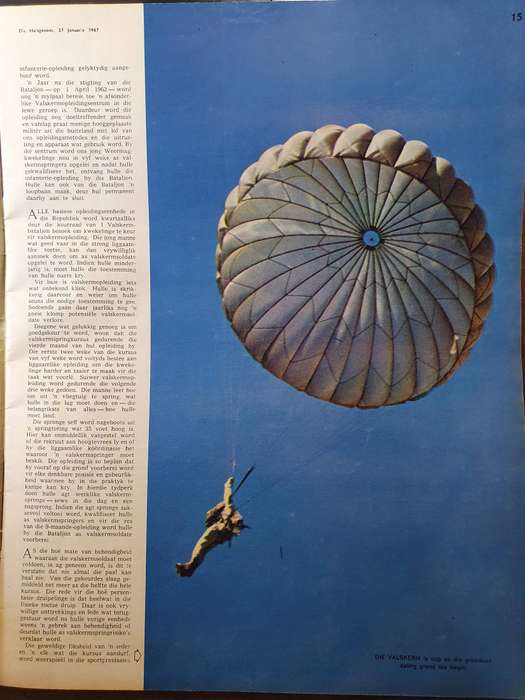 JAN. 1967. ONS VALSKERMSOLDATE. HUISGENOOT. BIG FORMAT.