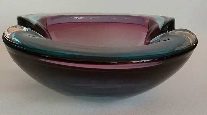Vintage Murano Glass Ashtray