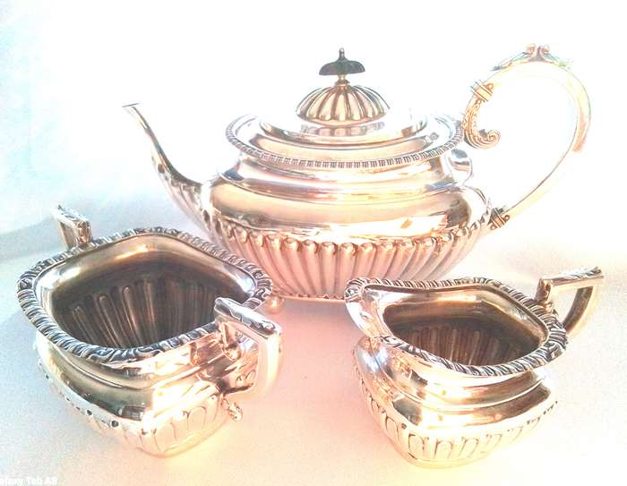 Sheffield  1911  -  3pc   TEA  SET