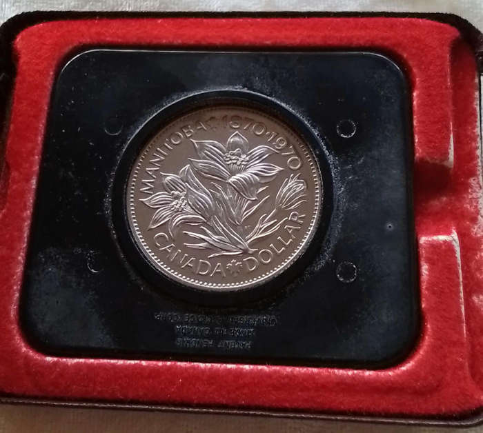 1970 Canada Proof - like  ' One Dollar '