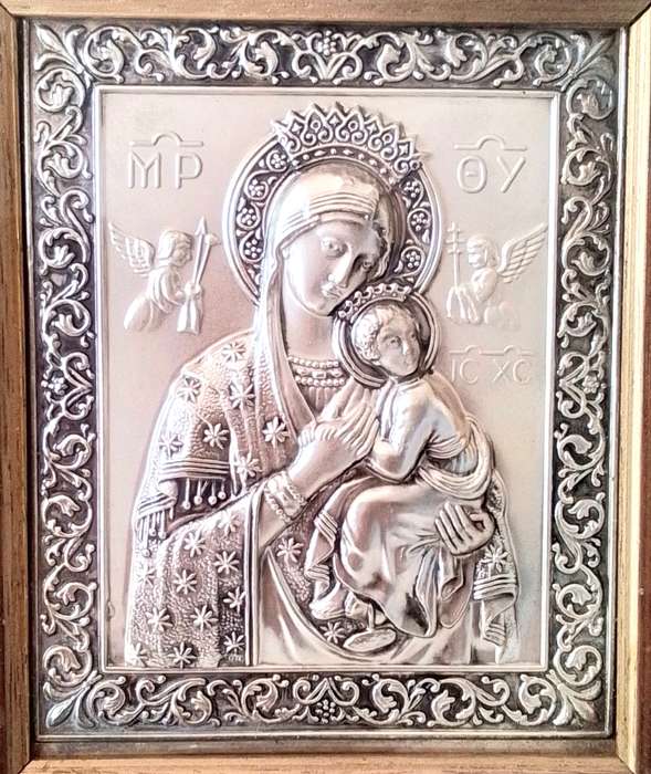 Silver     Byzantine Icon