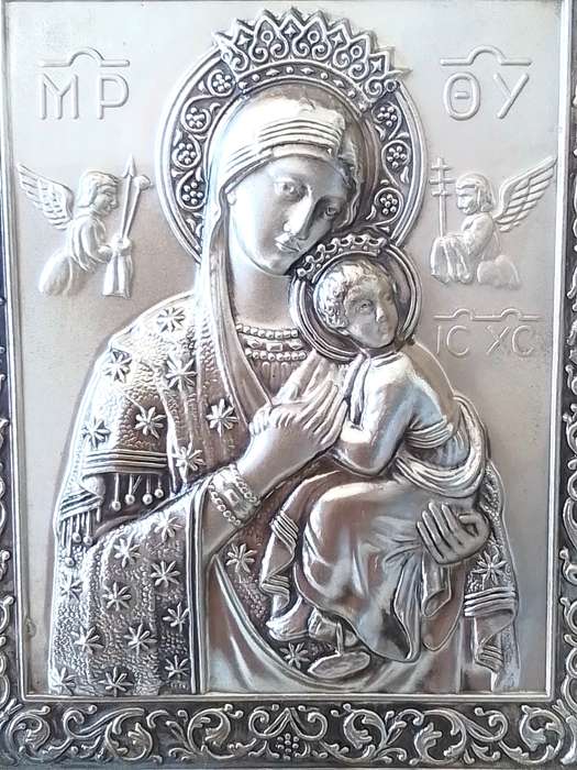 Silver     Byzantine Icon
