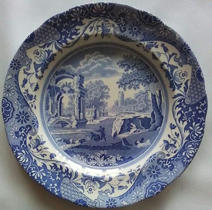Spodes  'Italian'  Breakfast   Plate