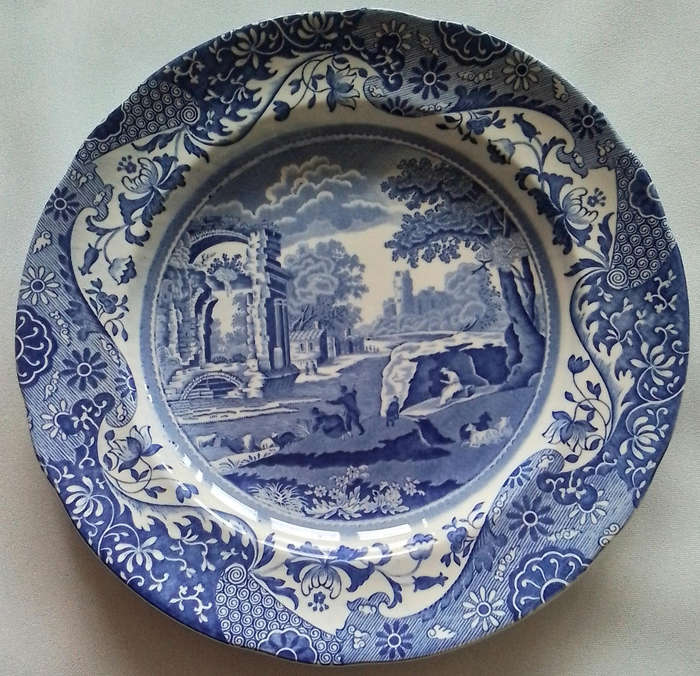 Copeland Spodes  'Italian'  Breakfast  Plate
