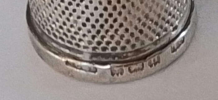 Birmingham  1926  Silver  Thimble  [5]