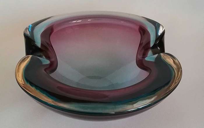 Vintage Murano Glass Ashtray