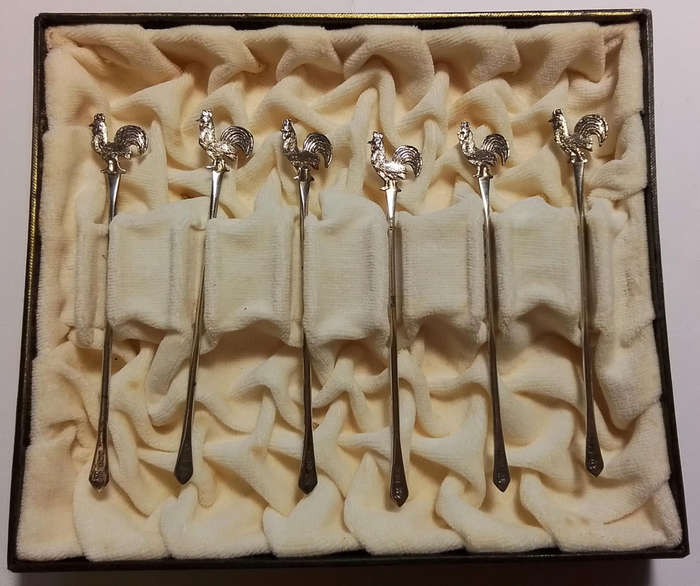 Birmingham 1936  Cocktail Skewer Set