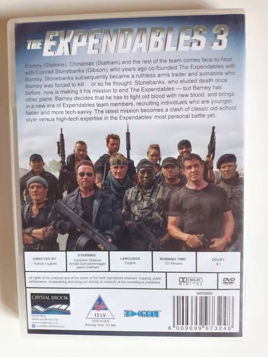 The Expendables 3 DVD Movie