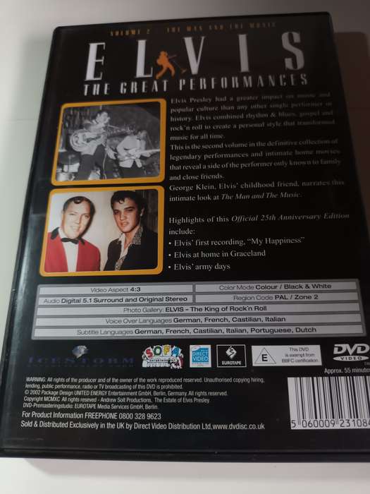 Elvis Vol 2 Documentary DVD