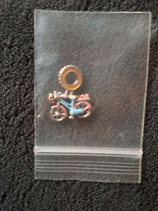 Sterling Silver 925 Bicycle Love Charm