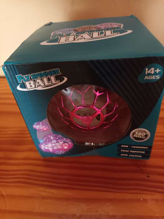 Rechargeable Spinner Ball with Lights