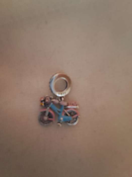 Sterling Silver 925 Bicycle Love Charm