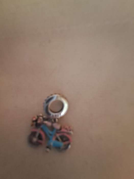 Sterling Silver 925 Bicycle Love Charm
