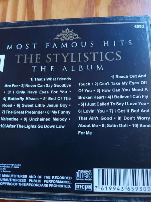 The Stylistics 2 CD Set