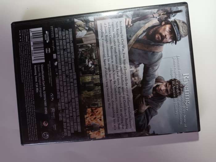 Free State of Jones DVD Movie