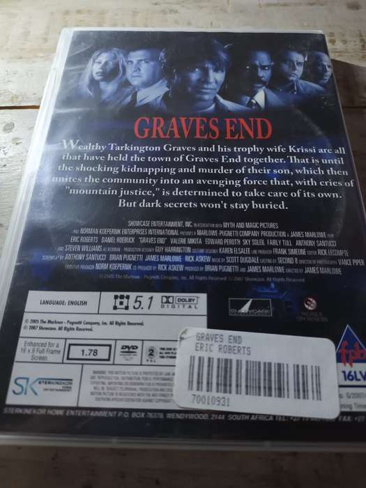 Graves End DVD Movie