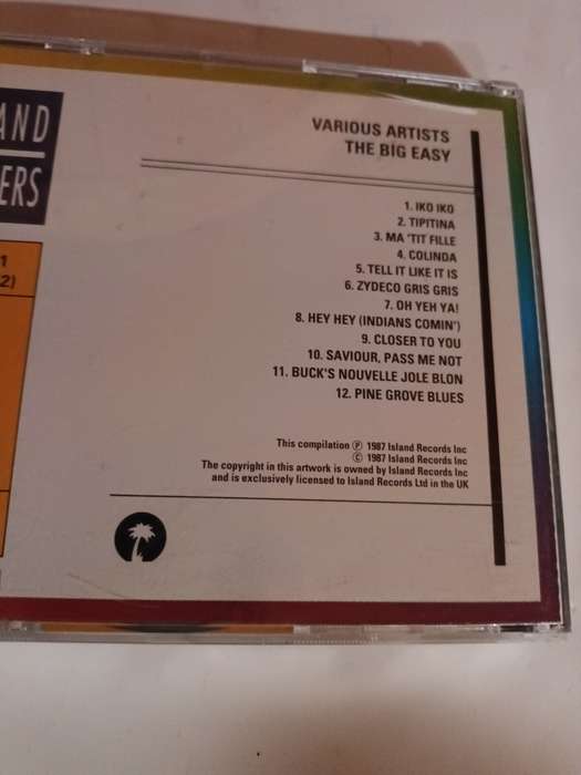 The Big Easy Soundtrack Music CD