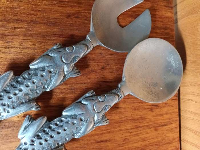 Artistic Metal Kitchen Tool Set
