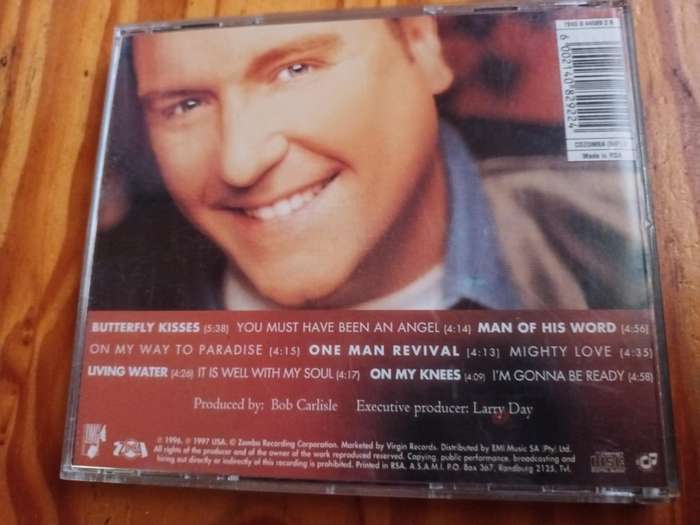 Bob Carlisle Music CD