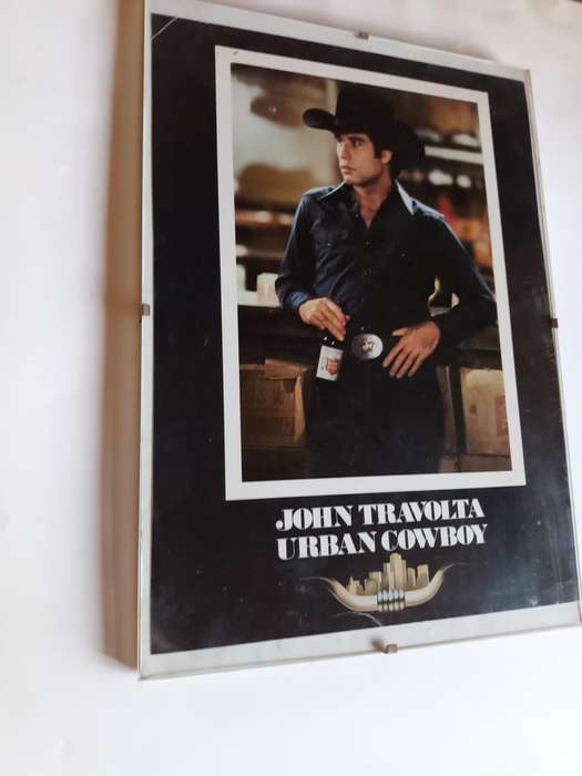 John Travolta - Urban Cowboy A4 Size Print