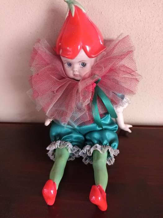 Pretty Porcelain Pixie Doll