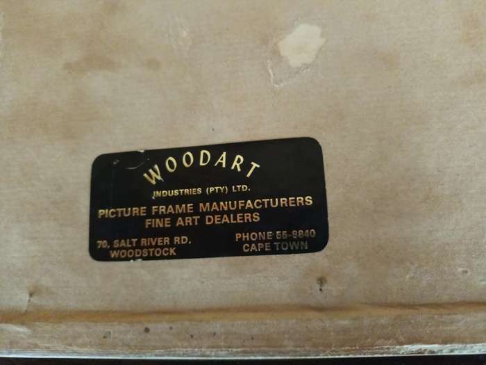 Framed Vintage Margaret Ross Print