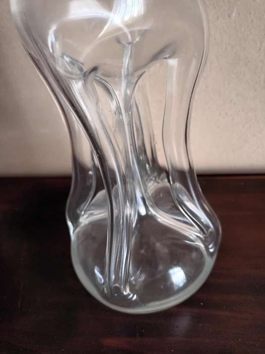 Unusual Shaped Glass Bottle