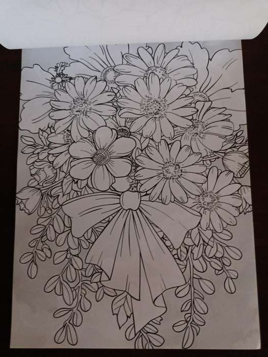 Flowers Colouring Book