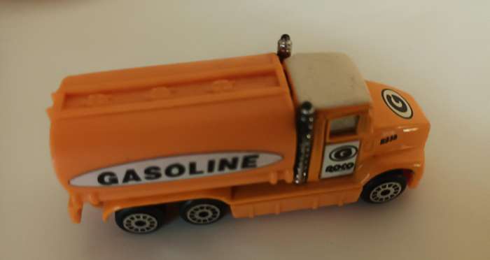Hard Plastic Gasoline Truck Model