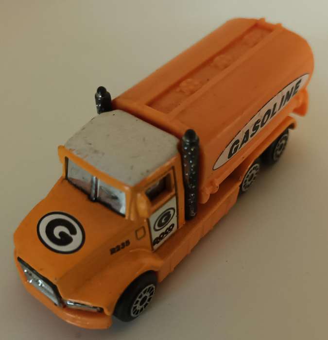 Hard Plastic Gasoline Truck Model