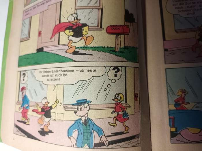 Donald Duck Digest Comic in German