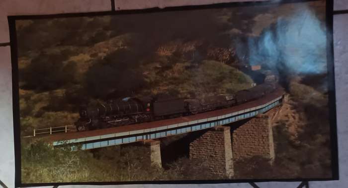 Steam Train Calendar Print