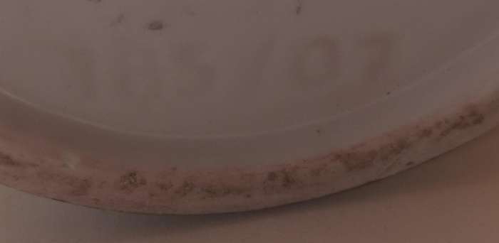 Vintage Pottery Bottle - Numbered at the Bottom