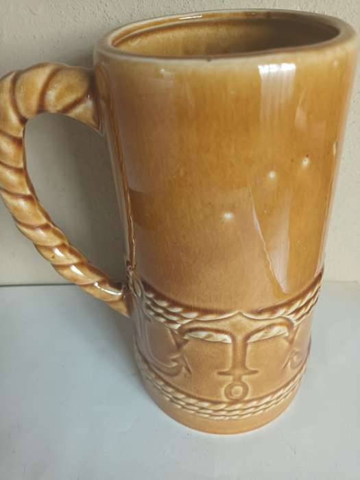 Large Vintage Nautical Theme Tankard