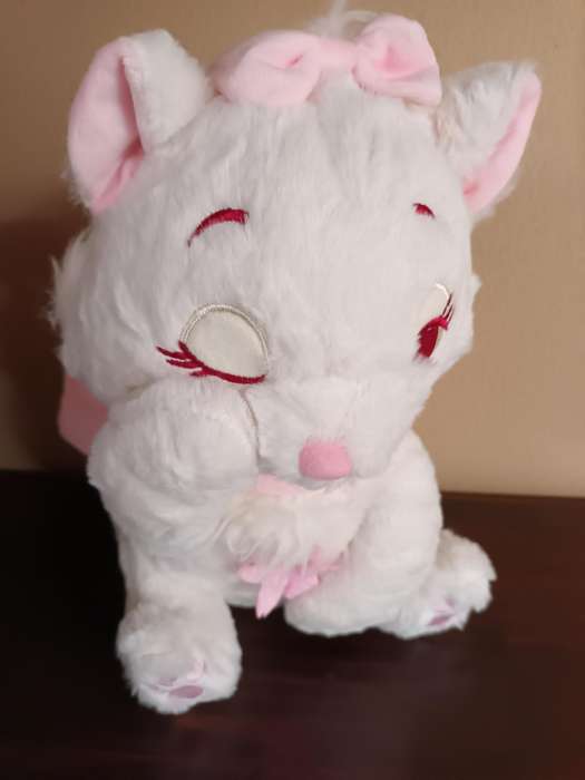 Lovely Pink & White Cat Soft Toy