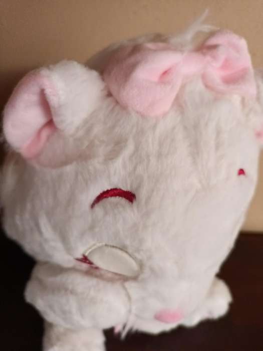Lovely Pink & White Cat Soft Toy