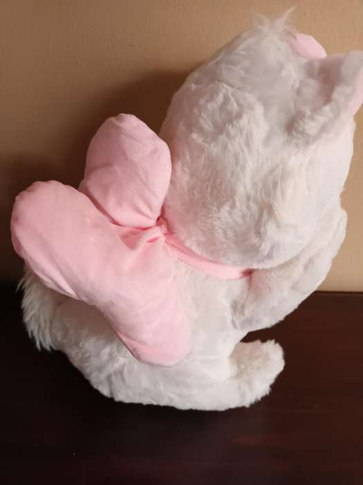 Lovely Pink & White Cat Soft Toy