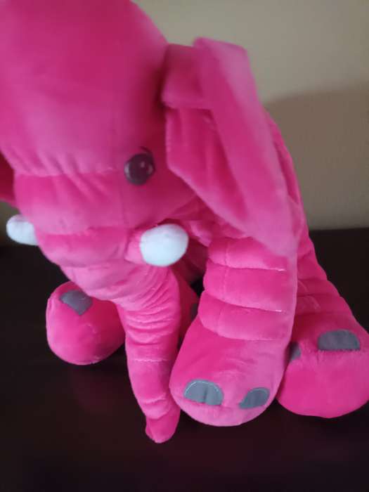 Large Pink Elephant Soft Toy