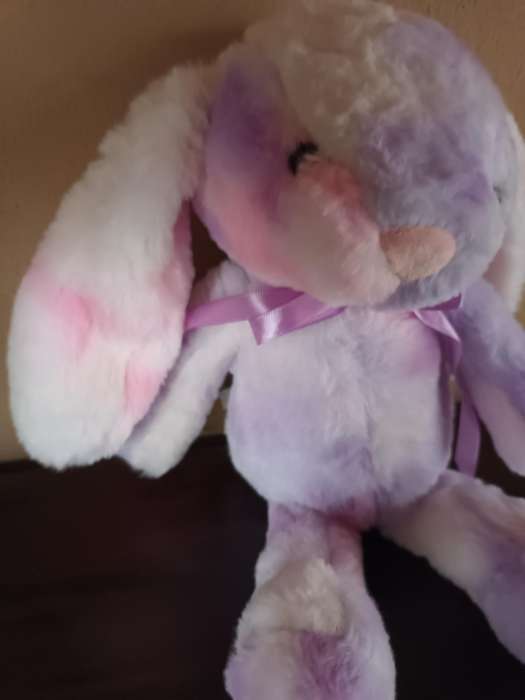Multi Coloured Bunny Soft Toy