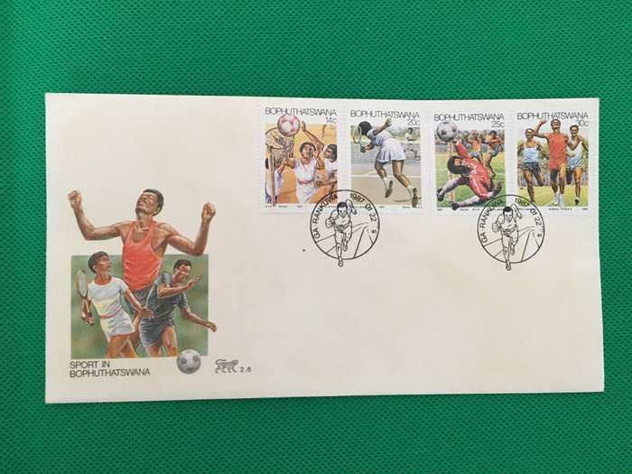 BOPHUTHATSWANA - 1987 - SPORT - FIRST DAY COVER