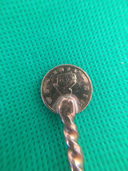 VINTAGE SOUVENIER SPOON ZIMBABWE / RHODESIA 1982 - COPPER