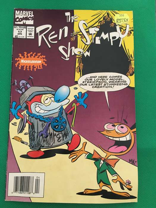 MARVEL COMICS - THE REN AND STIMPY SHOW - VOL. 1 NO. 17 - 1994