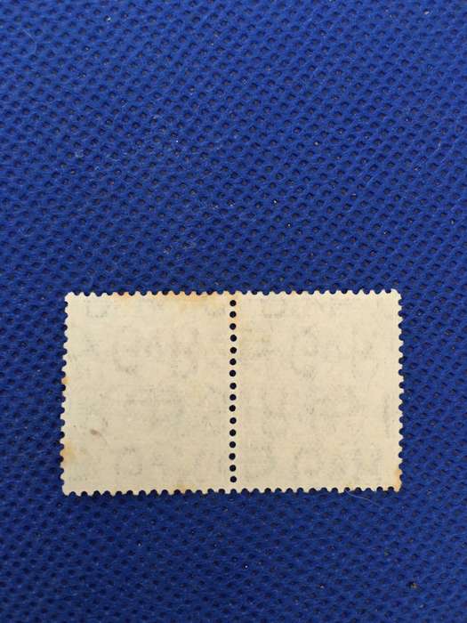 GREAT BRITAIN HALP PENNY USED PAIR OF STAMPS