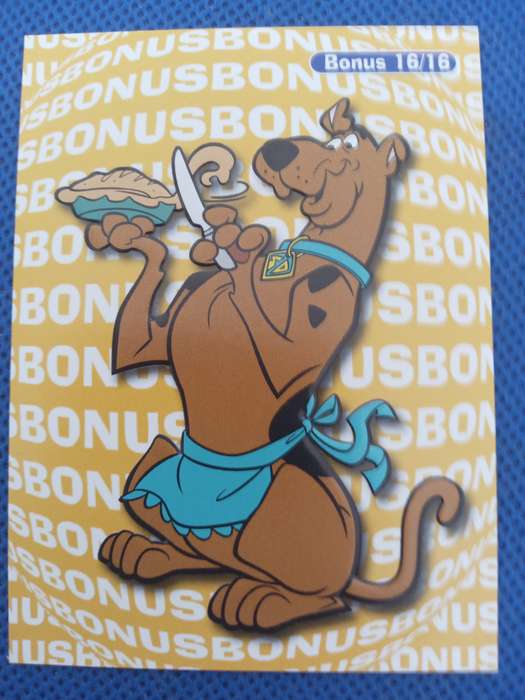 HANNA-BARBERA - SCOOBY-DOO - WORLD OF MYSTERY - BONUS CARD